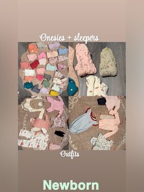 Baby clothes and diapers
